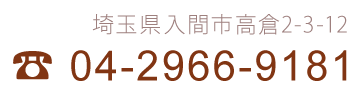 電話番号04-2966-9181